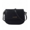 DAVIDJONES Leather Crossbody Shoulder Saddle