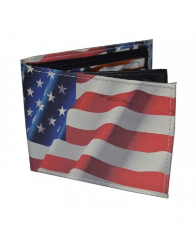 Bifold Picture American Flagwith printed