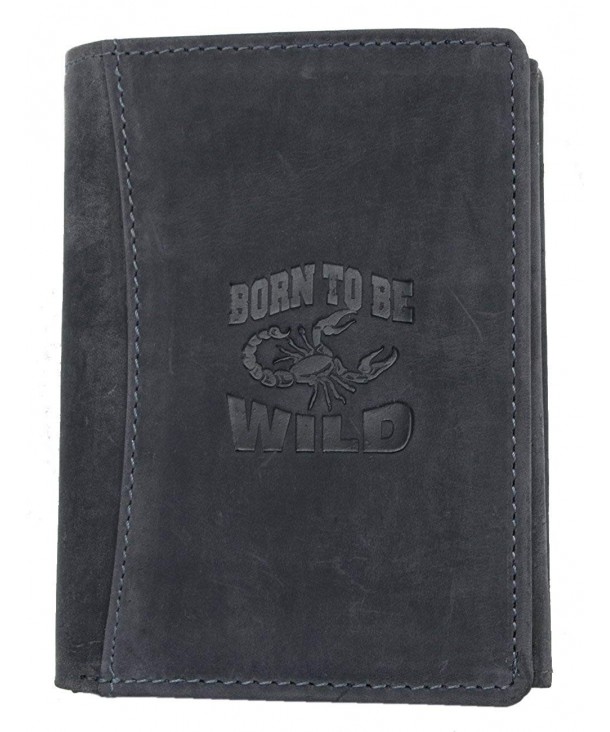 Genuine Leather Born Wild Scorpion