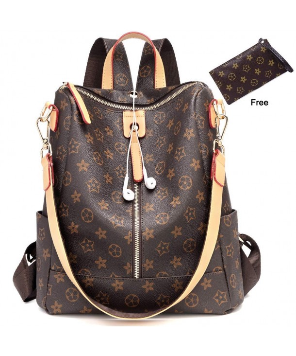 Fashion Leather Backpack Crossbady Shoulder