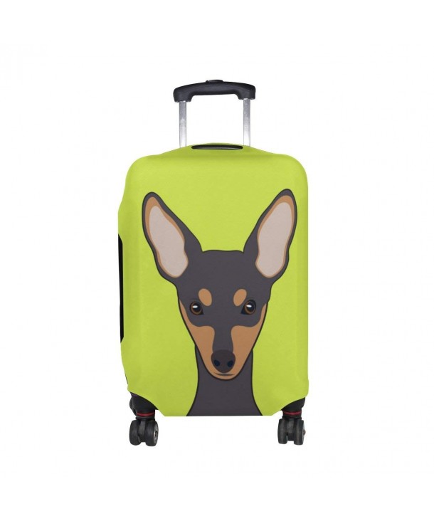 Miniature Pinscher Luggage Suitcase Protector