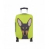 Miniature Pinscher Luggage Suitcase Protector