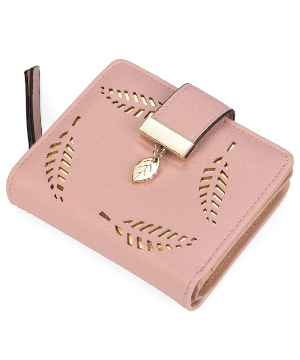 Womens Leather Wallet Bifold Holder