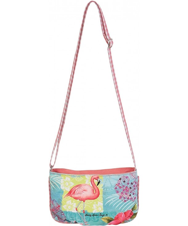 Clough Tropical Paradise Flamingo Crossbody