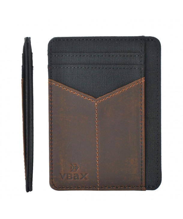 Wallet Leather Minimalist Pocket Credit