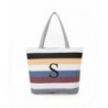 INITIAL Monogram Shoulder Colorful Stripes