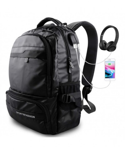 Backpack Waterproof Backpacks Headphones 15 6 inch