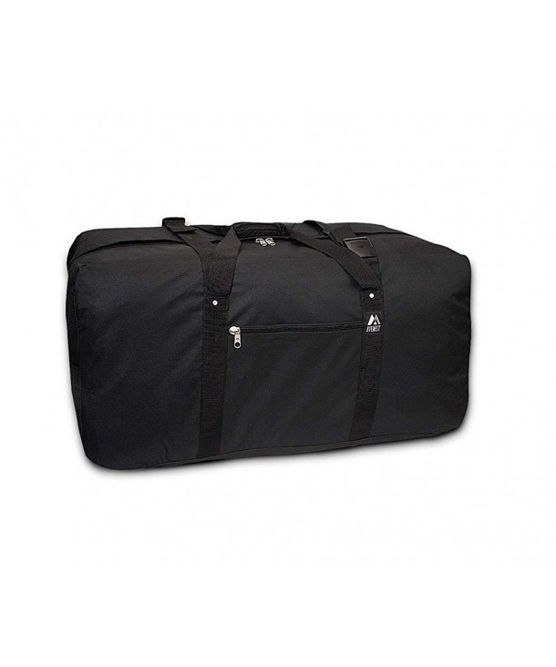 Black Cargo Duffle Sport Gym