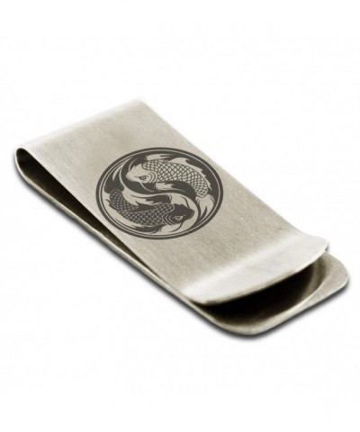 Stainless Symbol Engraved Credit Holder