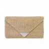 JNB Natural Straw Clutch Natrual