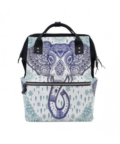 WOZO Bohemian Elephant Multi function Backpack