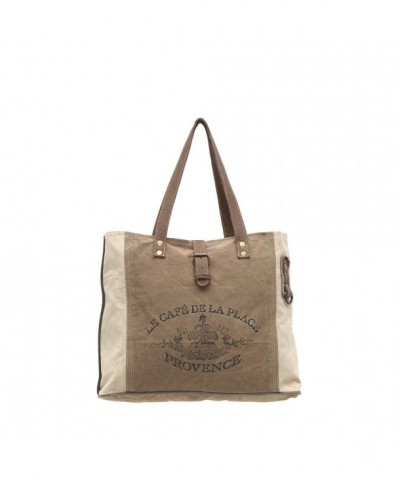 Myra Provence Upcycled Canvas Bag