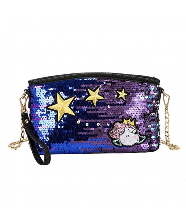 Glitter Crossbody Wristlet Envelope Shoulder