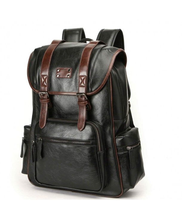 Handbags Shoulder Backpack schoolbags knapsack - black-3 - CJ184YEEINS