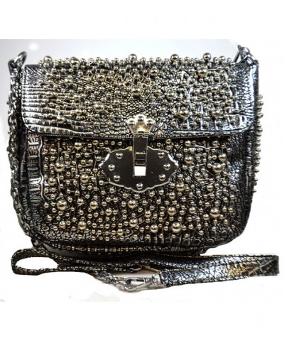 Handmade Fashion Metallic Handbag Shoulder