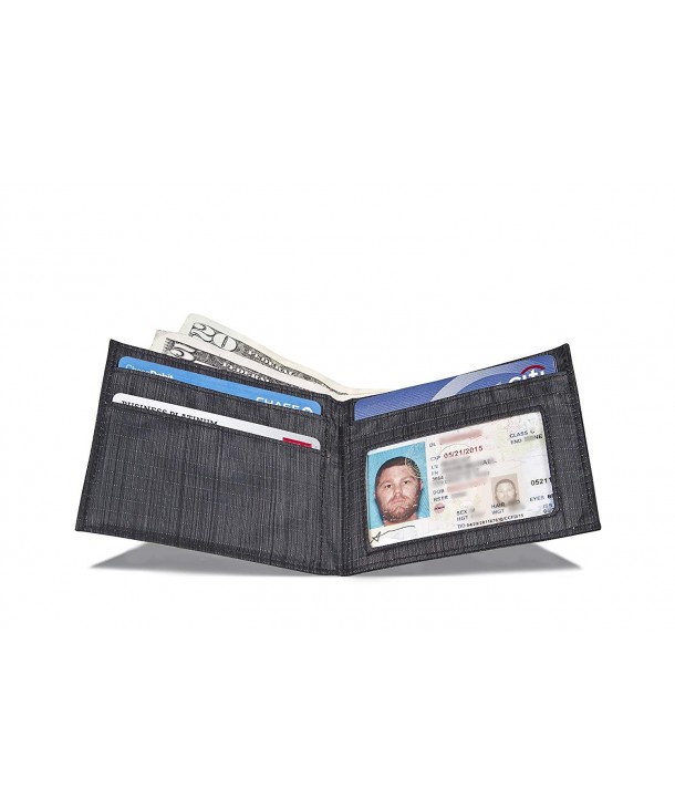 Allett Slim Nylon ID Wallet