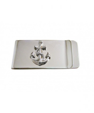 Detailed Nautical Anchor Money Clip