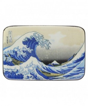 Armored Wallet Credit Kanagawa Hokusai