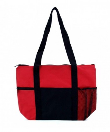 Traveler Zippered Tote Bag Shoulder