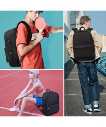 Backpack Anti Theft Resistant Lightweight - 1-Black - CO1804L5KS5