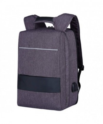 Backpack Computer Daypack Water Repellent Men Grey