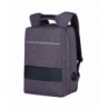 Backpack Computer Daypack Water Repellent Men Grey