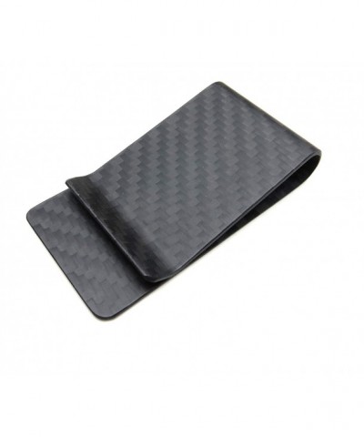 Carbon Fiber Money Clip Black