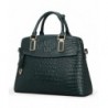 Genuine Top Handle Embossed Crocodile Handbags
