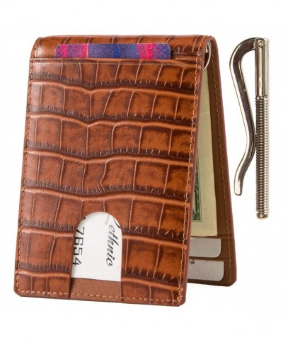 Lethnic Wallet Blocking Leather Business