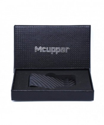 Mcupper Real Carbon Business Credit Wallet