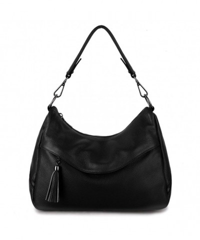 YALUXE Cowhide Leather Shoulder Handbag