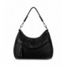 YALUXE Cowhide Leather Shoulder Handbag