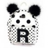 Justice Girls Backpack Initial Polka