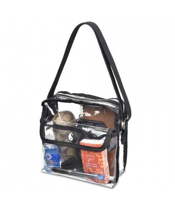 Clear Crossbody Messenger Shoulder Bag With Adjustable Strap NFL ...