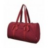 Burgundy NGIL Large Quilted Duffle