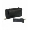 CTM Leather Zip Around Organizer Attachable