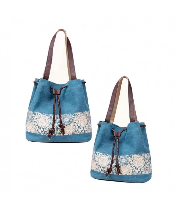 Canvas Shoulder Ladies Shopper Handbag
