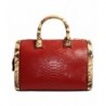 Mn Sue Satchel Crocodile Pattern