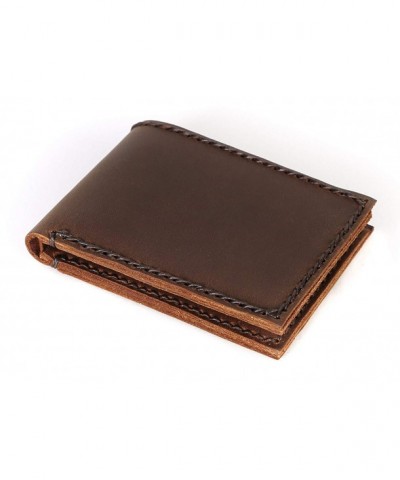 Slim Mens Leather Bifold Wallet