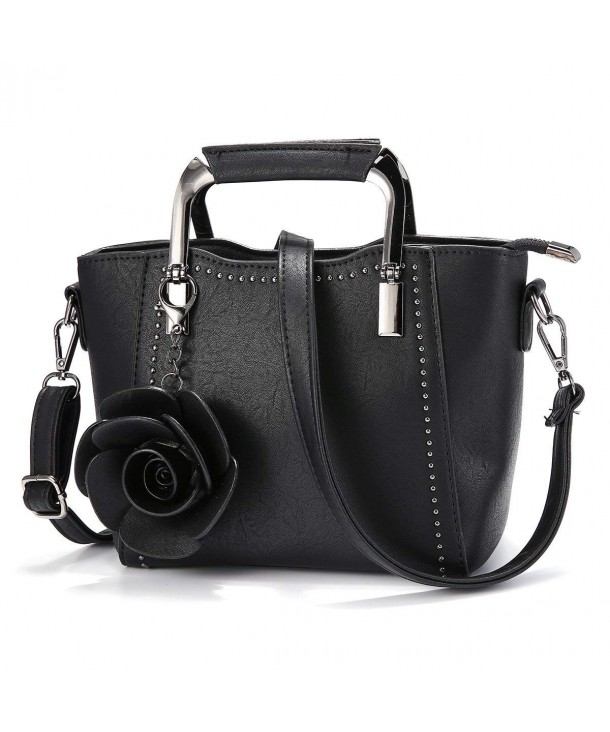 JOSEKO Top Handle Leather Handbag Crossbody