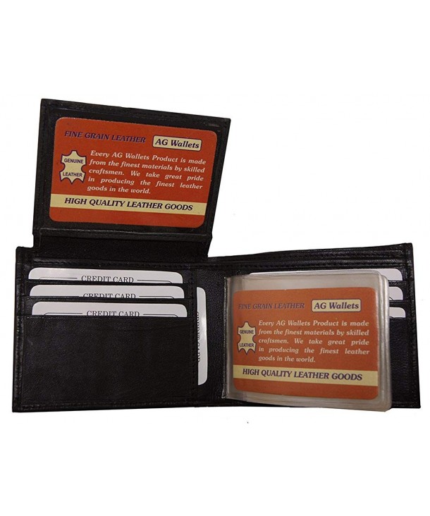 Wallets Genuine Leather Flipup Inserts