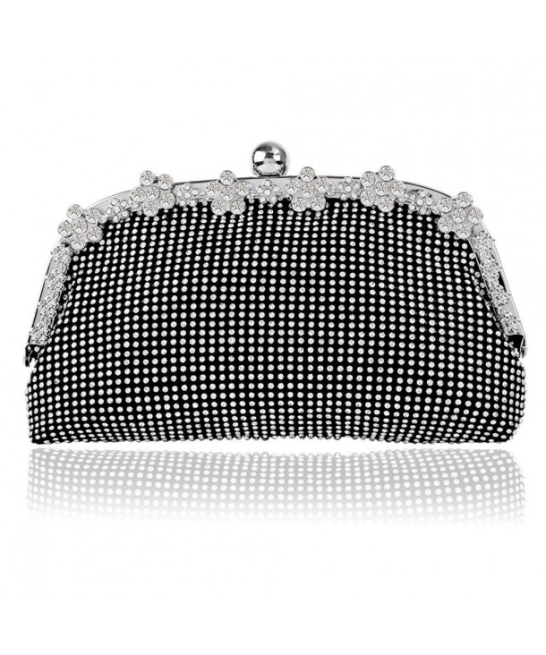 Bagood Rhinestones Clutches Shoulder Cocktail