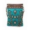 Justin West Embroidery Rhinestone CrossBody