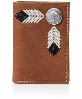 Nocona Buffalo Nickle Trifold Brown