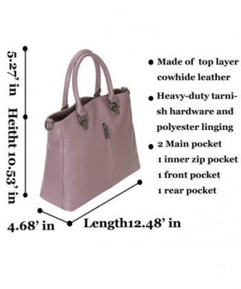 Leather Handbags Shoulder Clearance - Lilac - CM17YHTNDN6