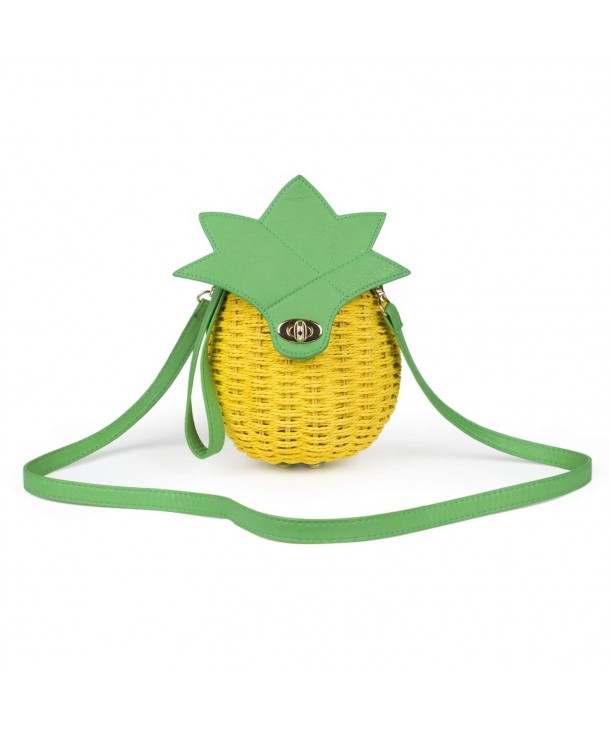 SUKUTU Pineapple Shoulder Crossbody Wristlet