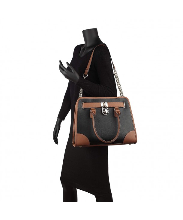 Collection collection Handbag Classic Purse Packlock 6892W Black
