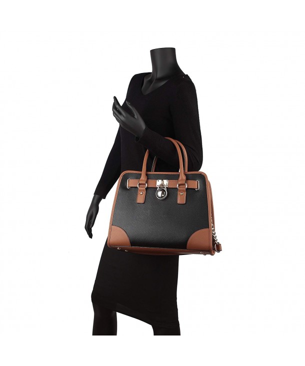 Collection collection Handbag Classic Purse Packlock 6892W Black
