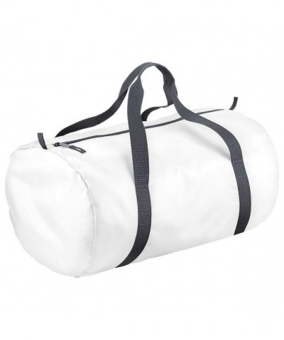 BagBase Womens Packaway Barrel White