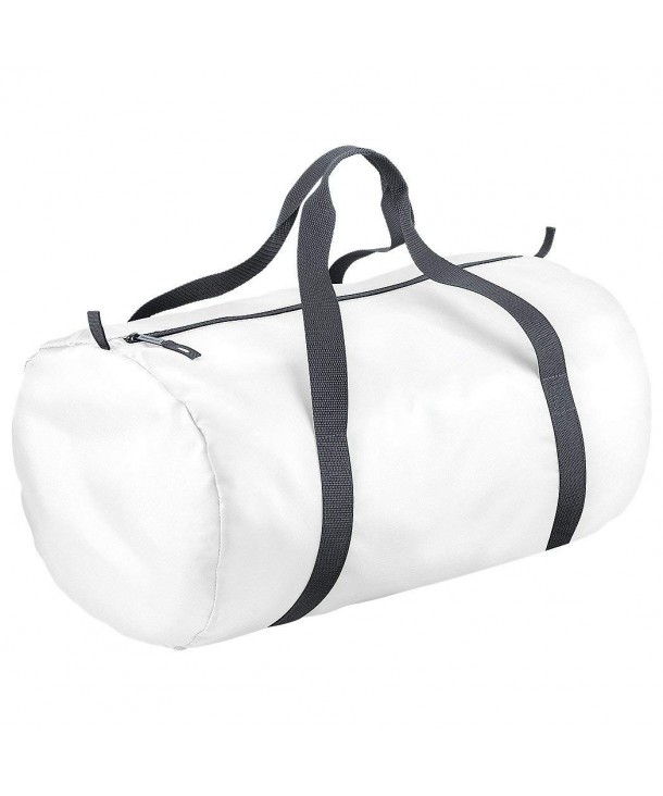 Women's Packaway Barrel Bag One Size White - White - CE118TSEU1H